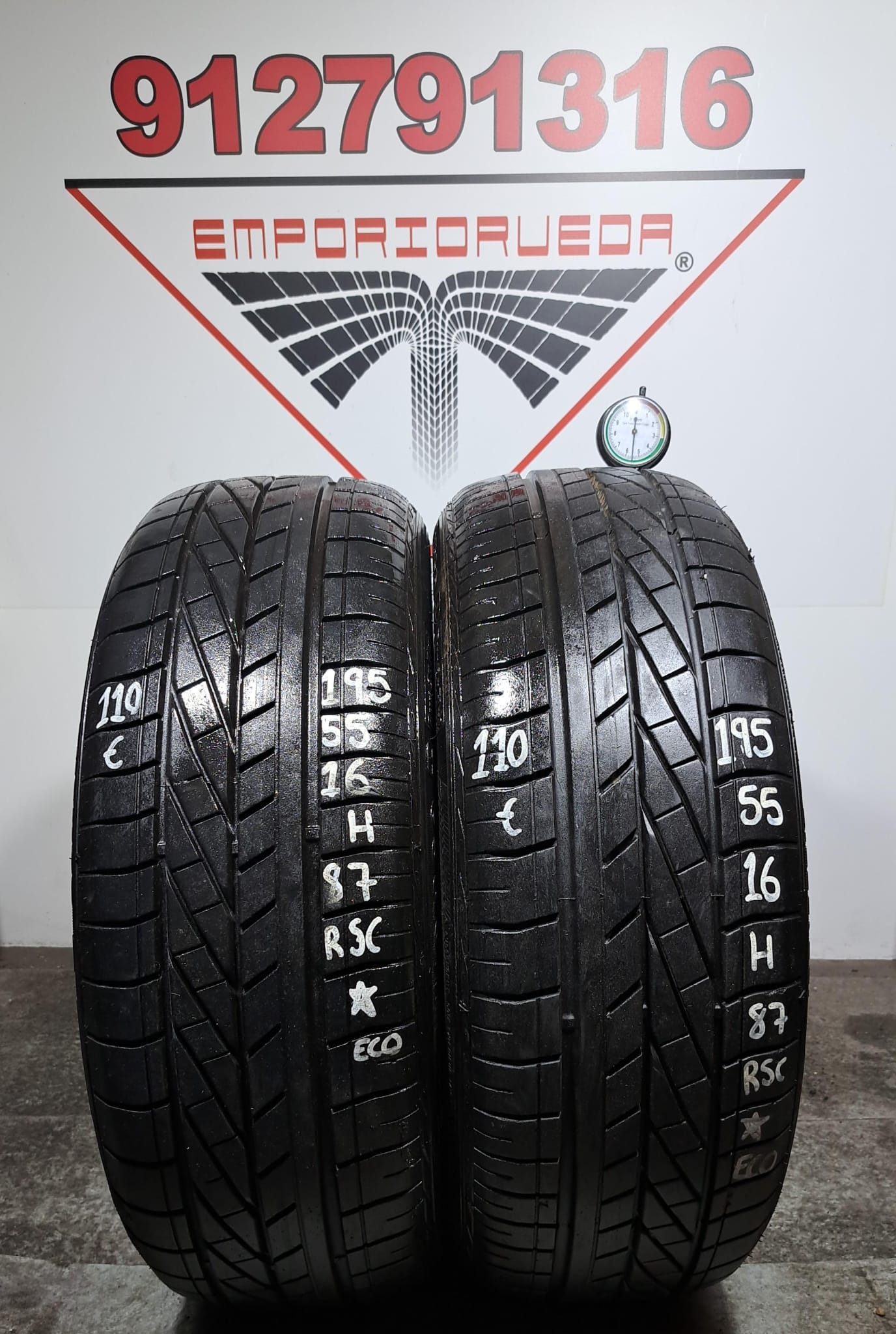 GOODYEAR EXCELLENCE  USADO ECONOMICO RSC 195/55 R16 87 H